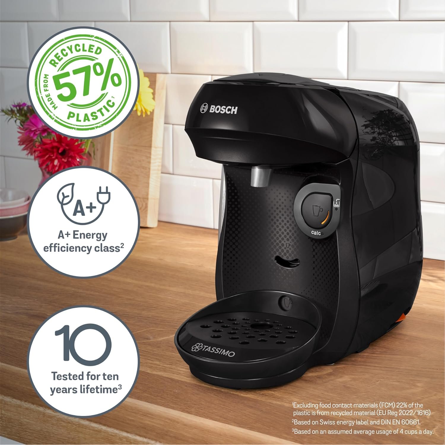 Bosch Happy Friendly Pod Coffee Machine Includes 70 Tassimo Drinks - Image 4