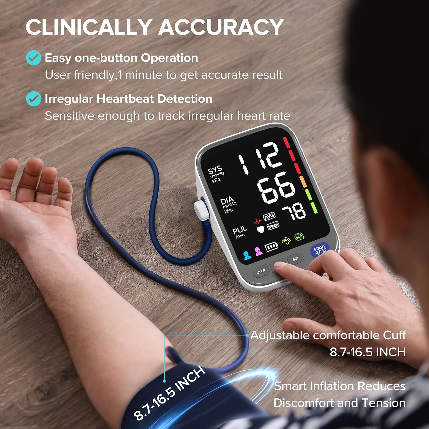 New Generation Blood Pressure Monitors with 6.4" Super LED Display - Image 2