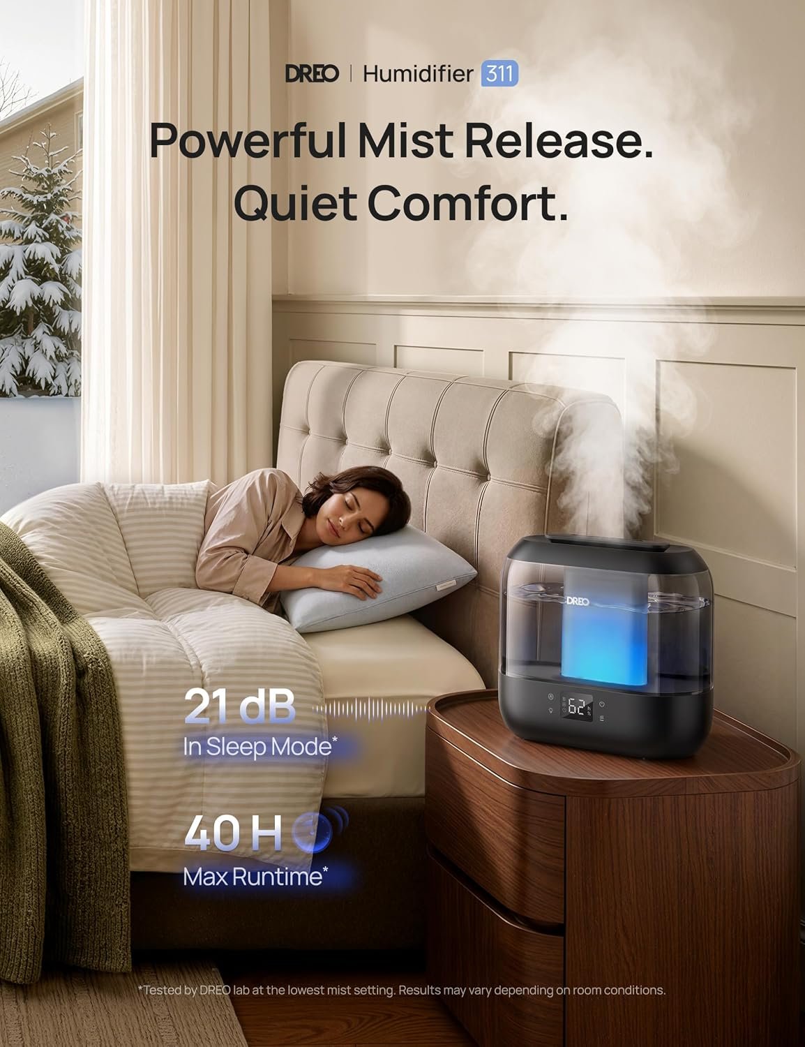 4L Cool Smart Mist Humidifier Oil Diffuser - Image 2