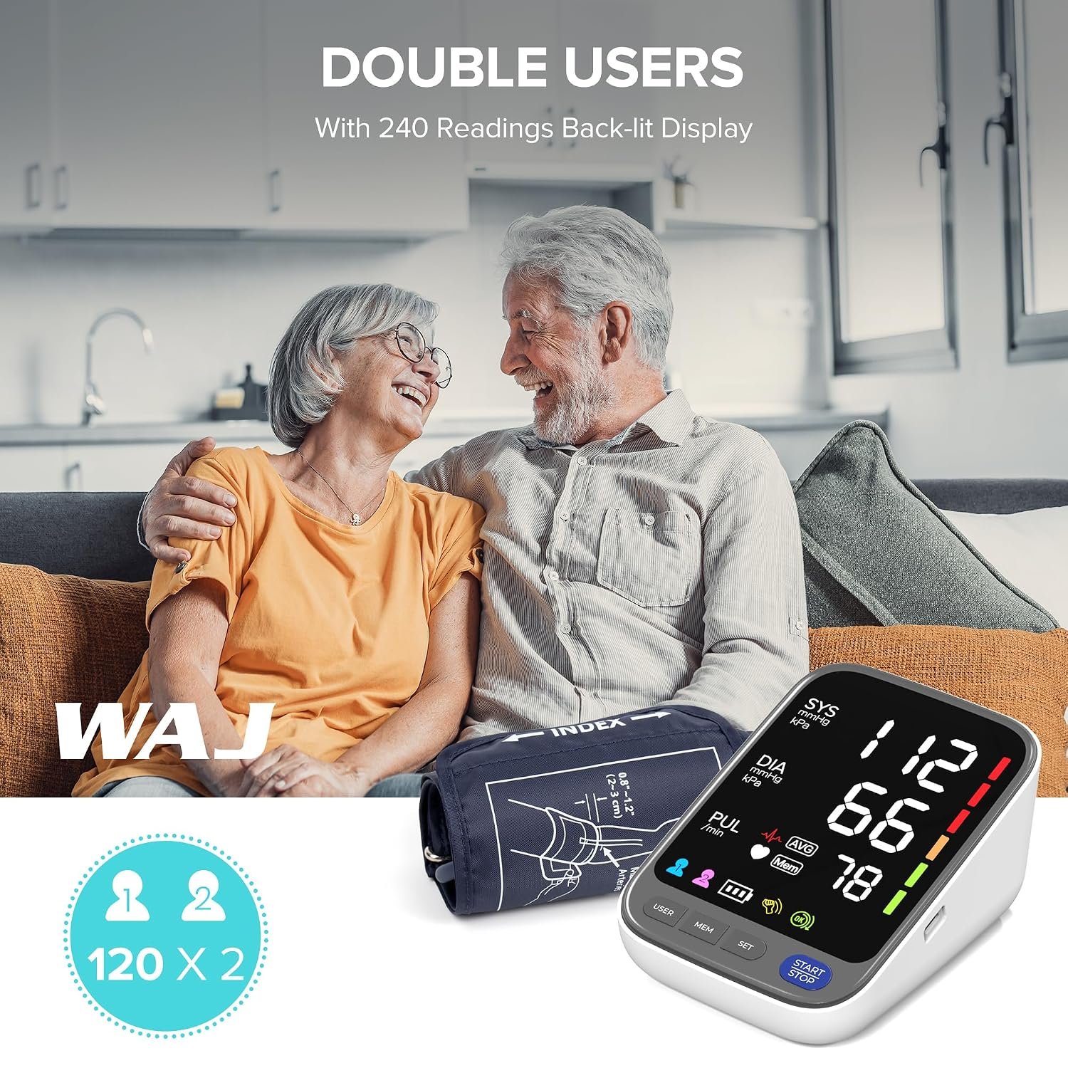 New Generation Blood Pressure Monitors with 6.4" Super LED Display - Image 5