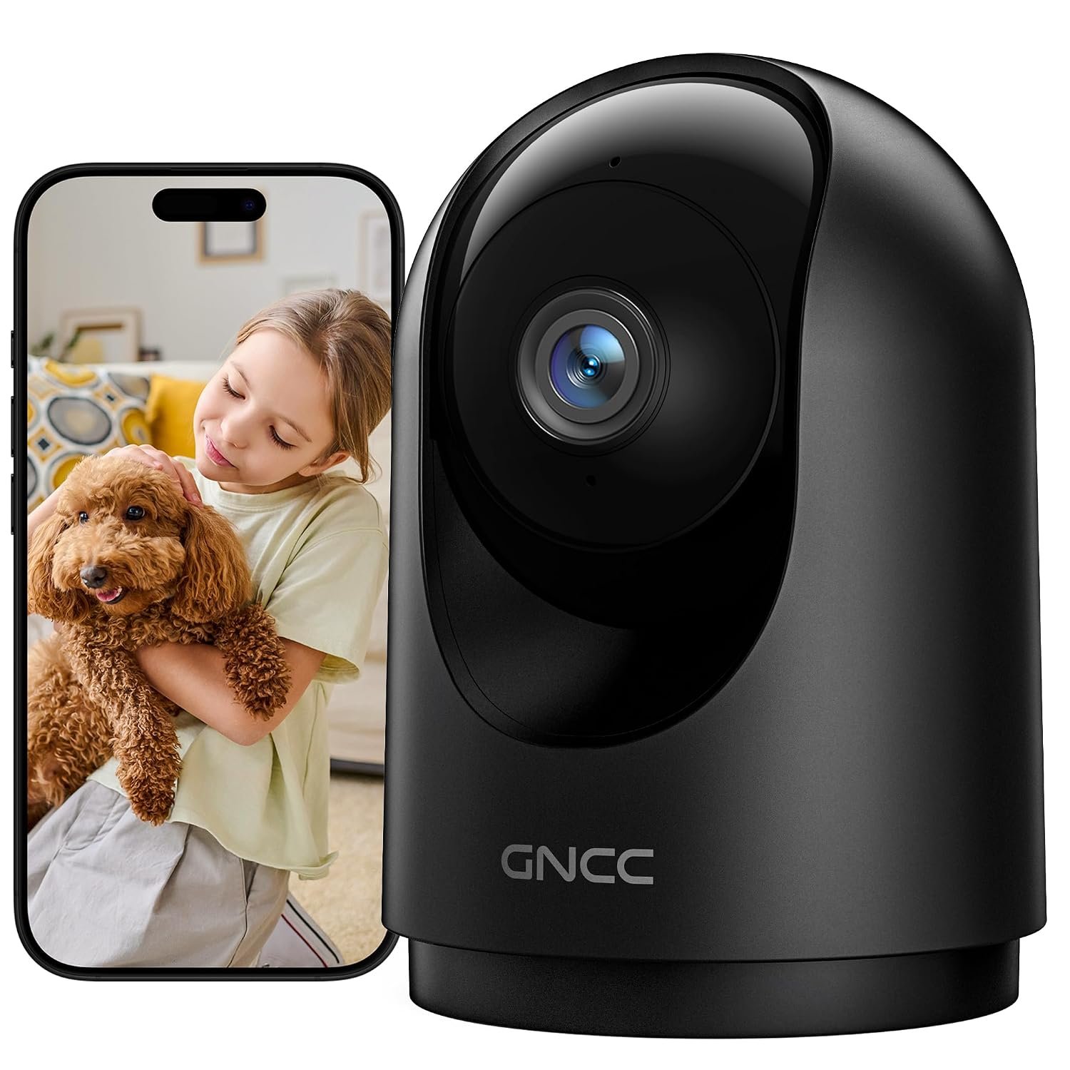 Home CCTV Security Camera with Motion Detection and 2-Way Audio