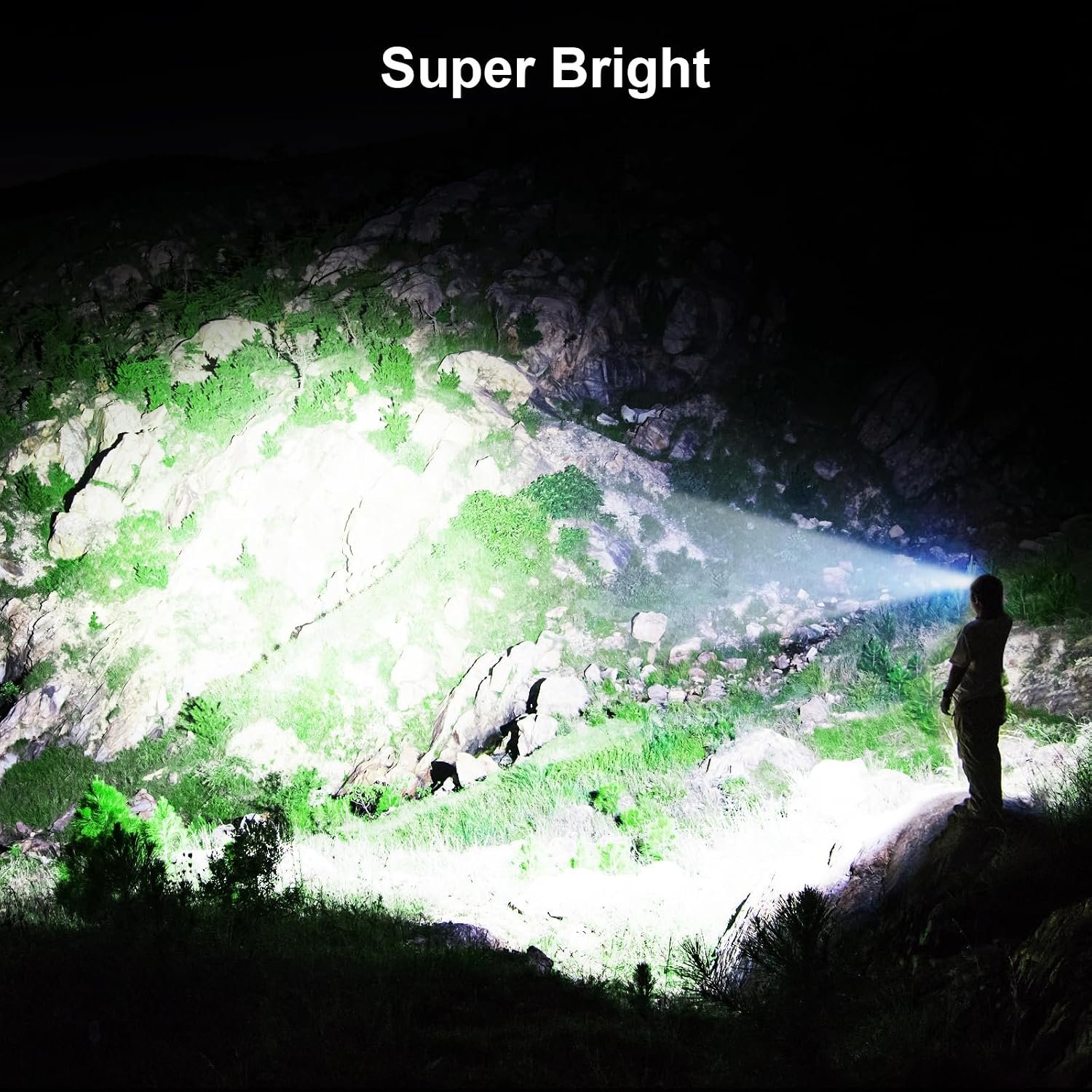 2 Pack Waterproof LED Head Torch - Image 2