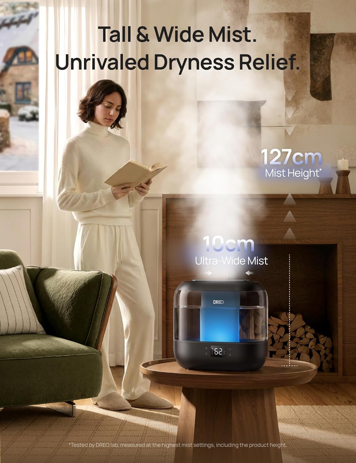 4L Cool Smart Mist Humidifier Oil Diffuser - Image 3