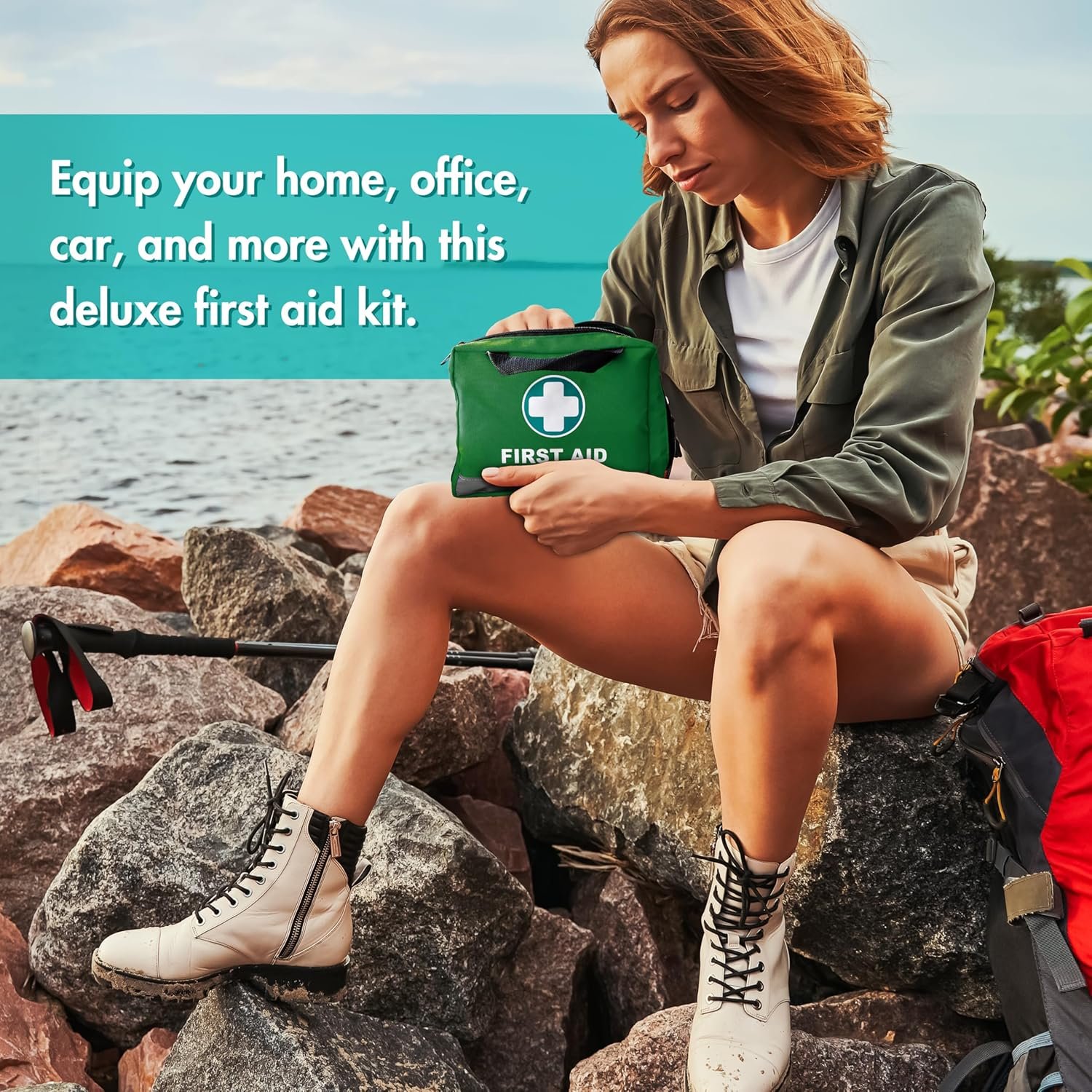 210 Piece First Aid Emergency Kit - Image 8