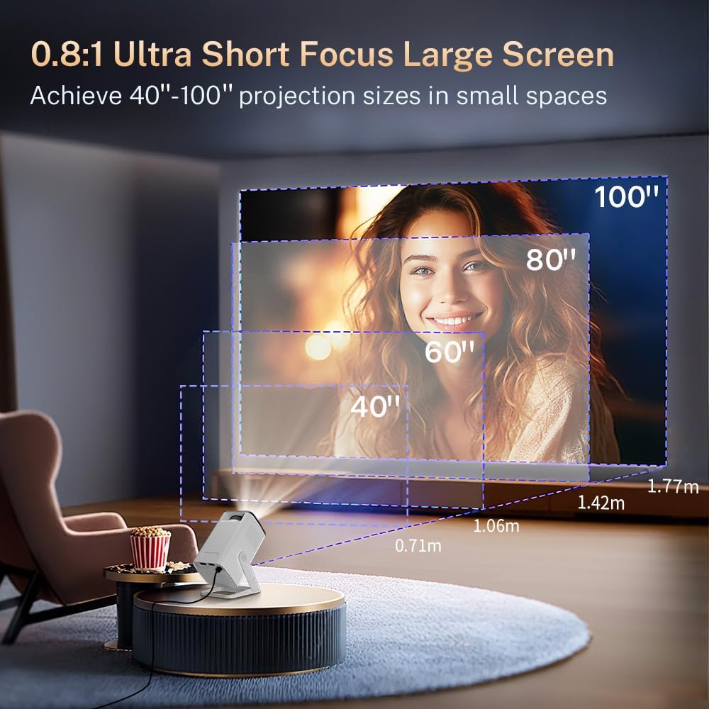 4K Smart Mini Projector - Image 5