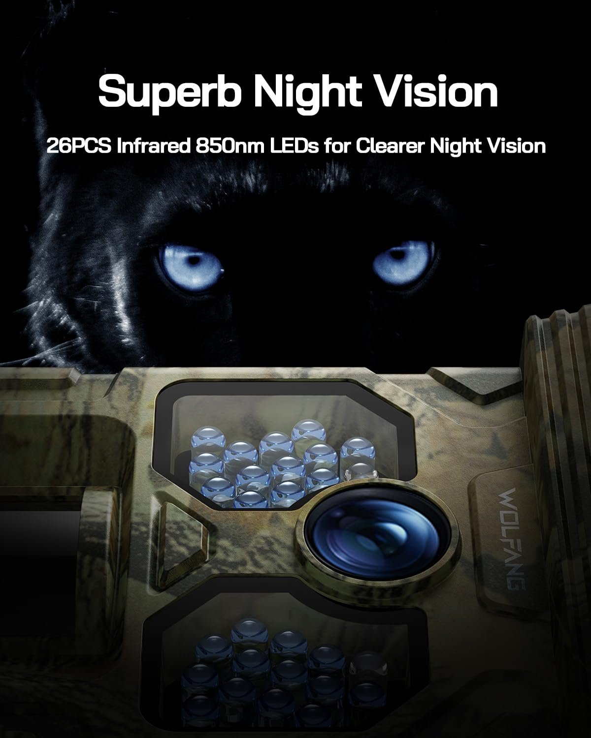 4K Solar 48MP Wildlife Camera with Night Vision - Image 4