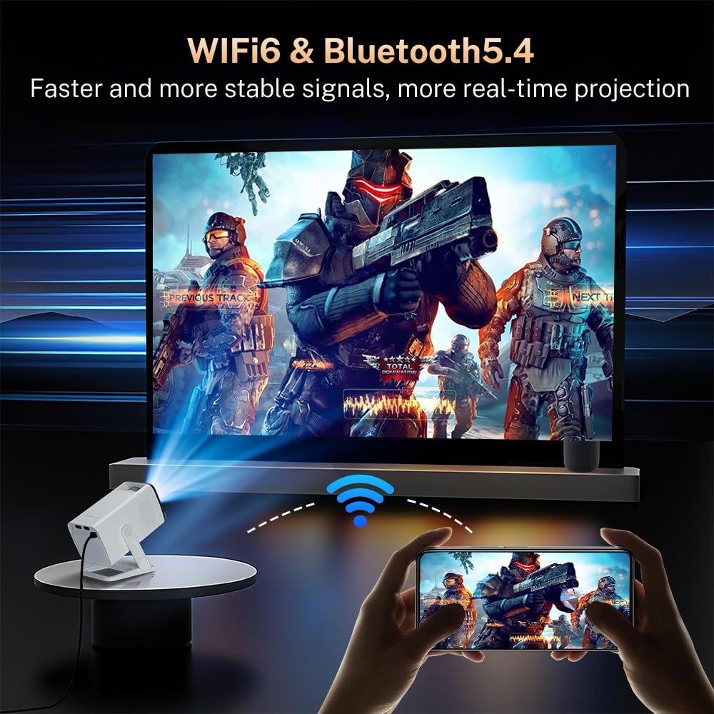 4K Smart Mini Projector - Image 6
