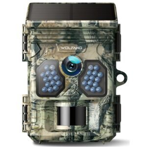 4K Solar 48MP Wildlife Camera with Night Vision