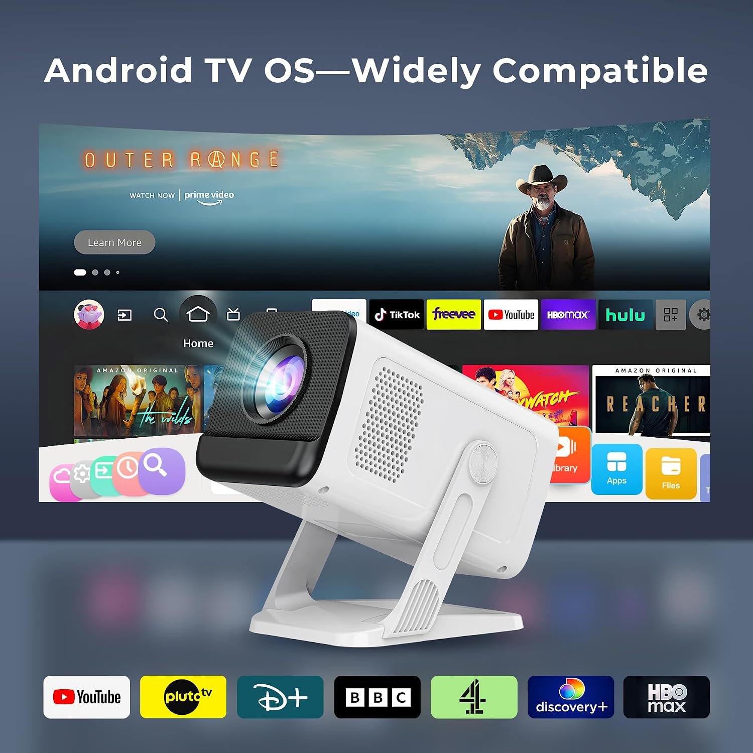 4K Smart Mini Projector - Image 3