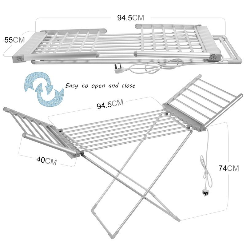 Energy Efficient Electric Heated Clothes Dryer - Image 3