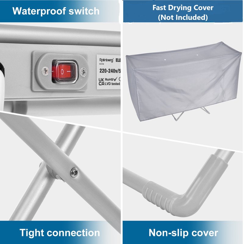 Energy Efficient Electric Heated Clothes Dryer - Image 4