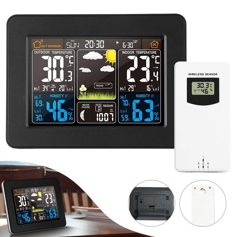 Digital Wireless Weather Station with Sensor