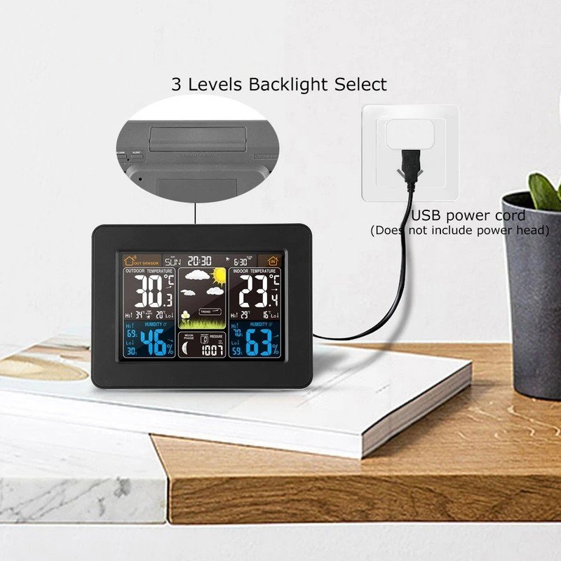 Digital Wireless Weather Station with Sensor - Image 8