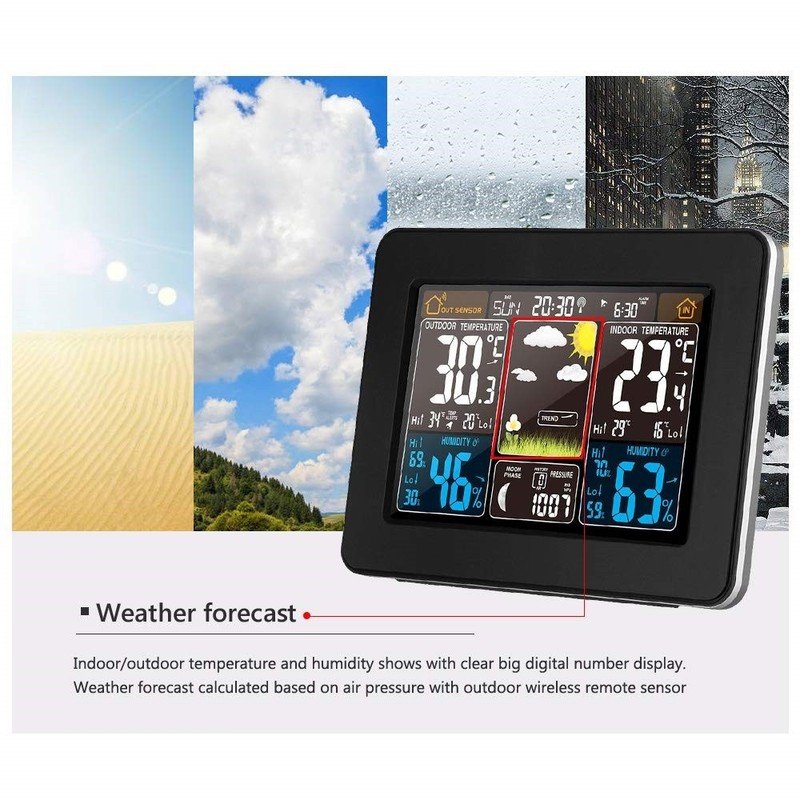 Digital Wireless Weather Station with Sensor - Image 10