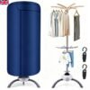 1000W Electric Heated Clothes Airer Dryer  with Cover