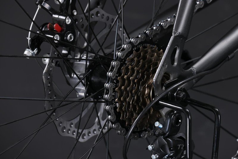 26" Mountain Bike 21 Speed MTB Front Suspension Disc Brakes - Image 7