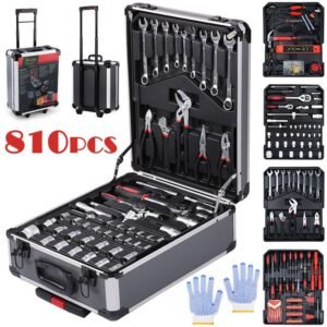 810 Piece Toolbox Trolley