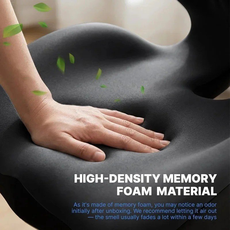 2-in-1 Ergonomic Back Pain Relief Cushion with Lumbar Support - Image 5
