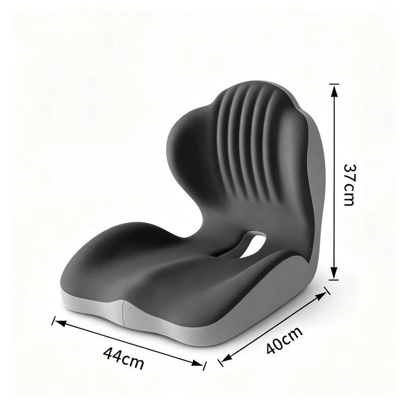 2-in-1 Ergonomic Back Pain Relief Cushion with Lumbar Support - Image 7