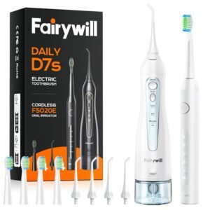 2 in 1 Water Jet Flosser and Electric Sonic Toothbrush