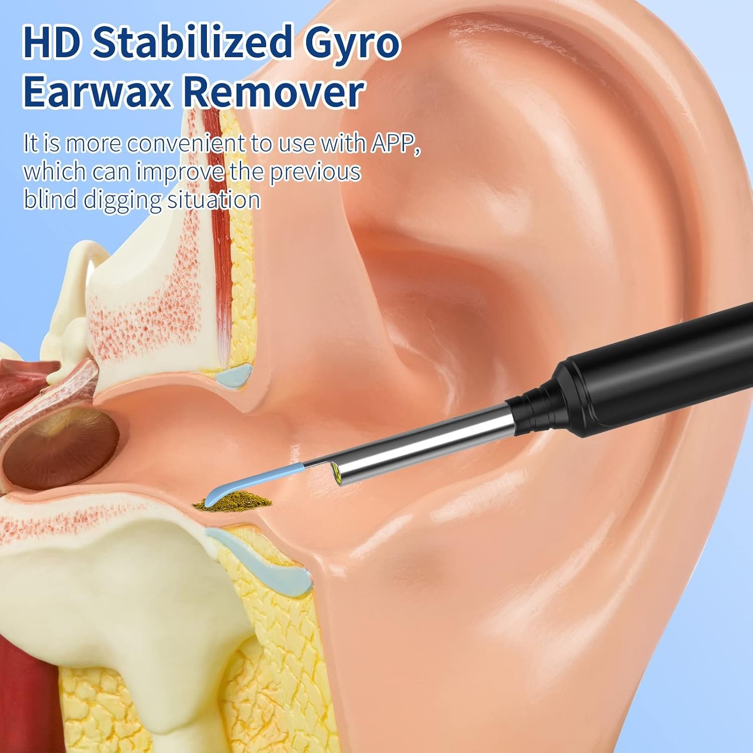 Wireless Waterproof Ear Wax Removal Otoscope Camera - Image 2
