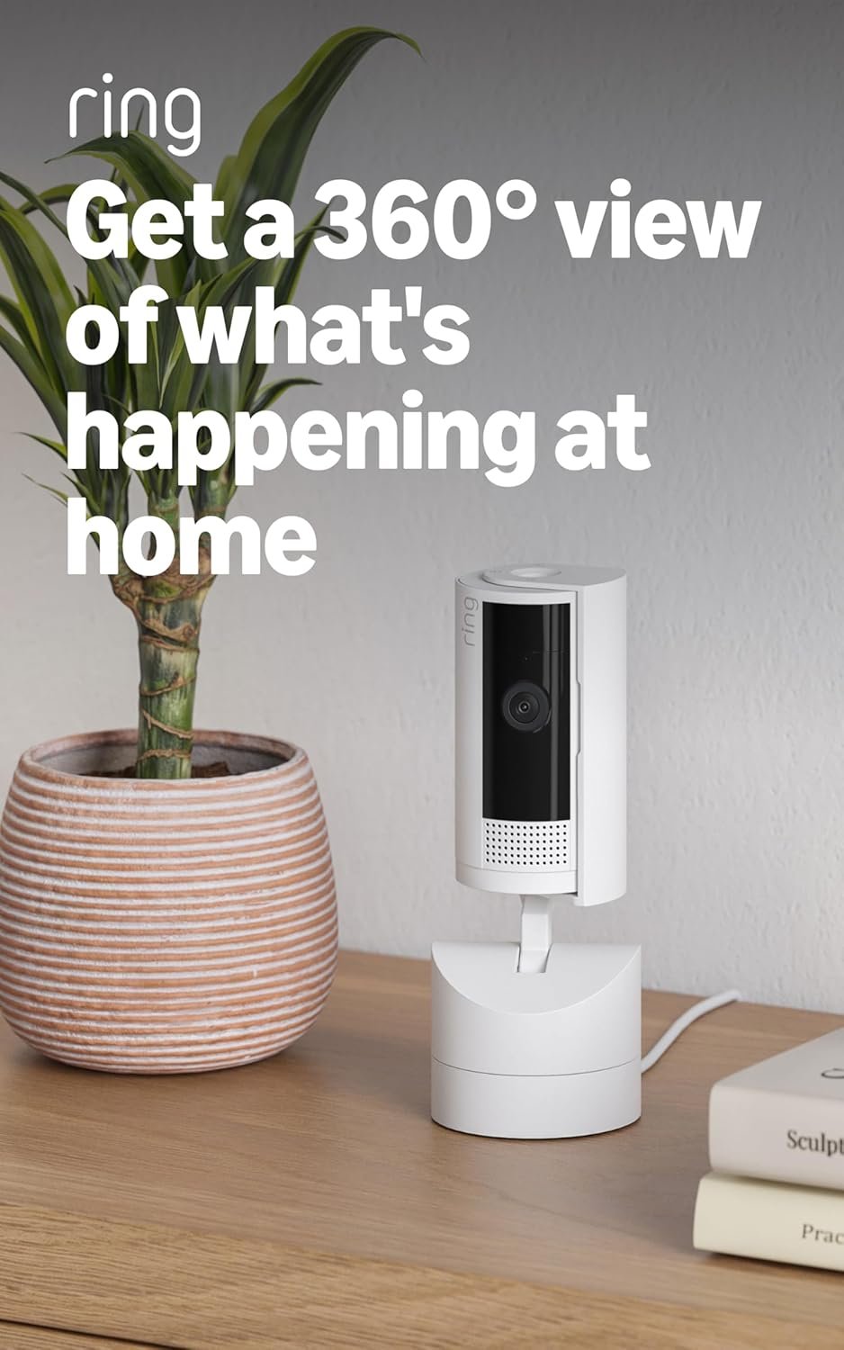 360° pan Ring Pan-Tilt Indoor Camera Two-Way Audio - Image 2