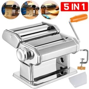 5 in 1 Stainless Steel Pasta Maker Machine