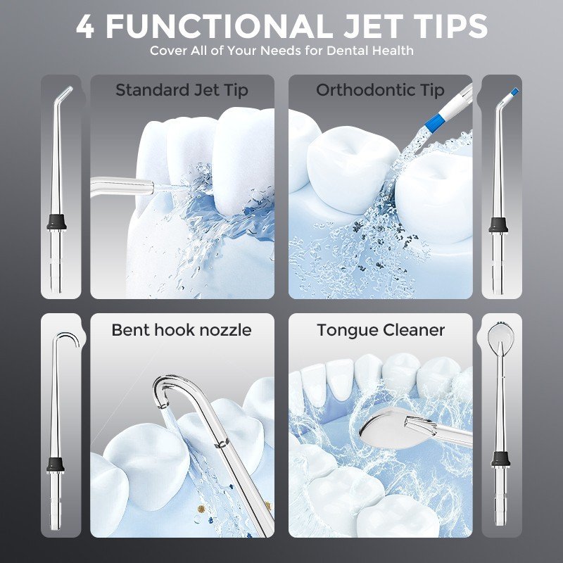 Cordless Dental Jet Water Flosser - Image 7
