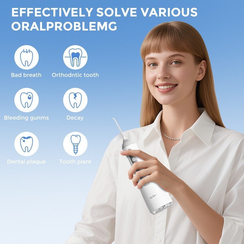 Cordless Dental Jet Water Flosser - Image 13