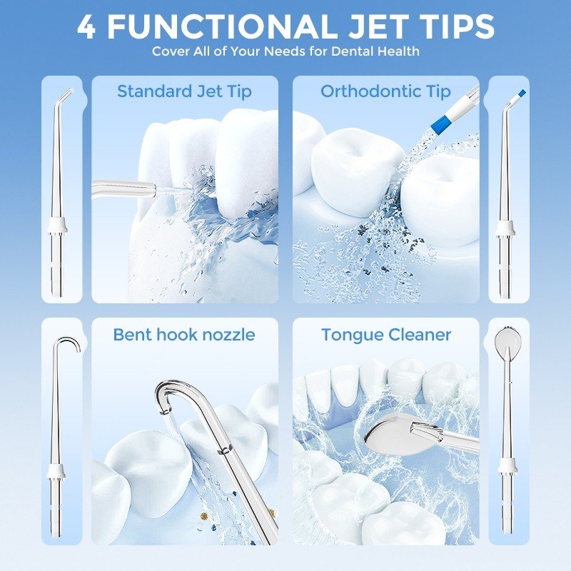 Cordless Dental Jet Water Flosser - Image 17