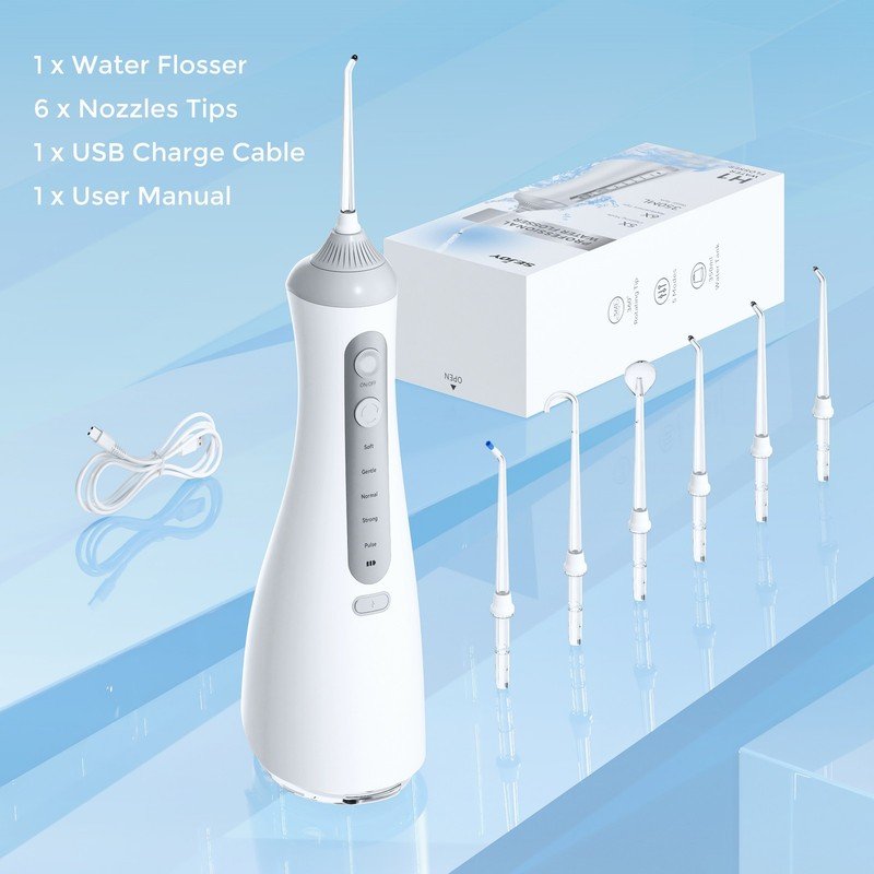 Cordless Dental Jet Water Flosser - Image 20